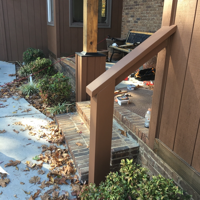 Handrail and post renovation