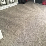 Vacuumed carpet