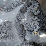 Drain line replacement