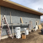 Instalation of shingles