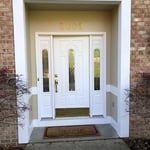 Newly Painted door and trim