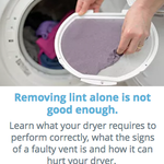 Cleaning Lint Tray Is Not Enough
