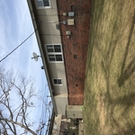 Existing rear of house one day before starting