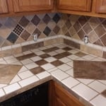 Finished corner