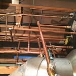 Boiler with sidearm
