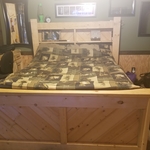 Bed with drawers