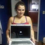 Laptop and Winner