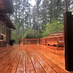 Hand Stained Deck
