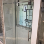 Rolling door Taurus glass shower door