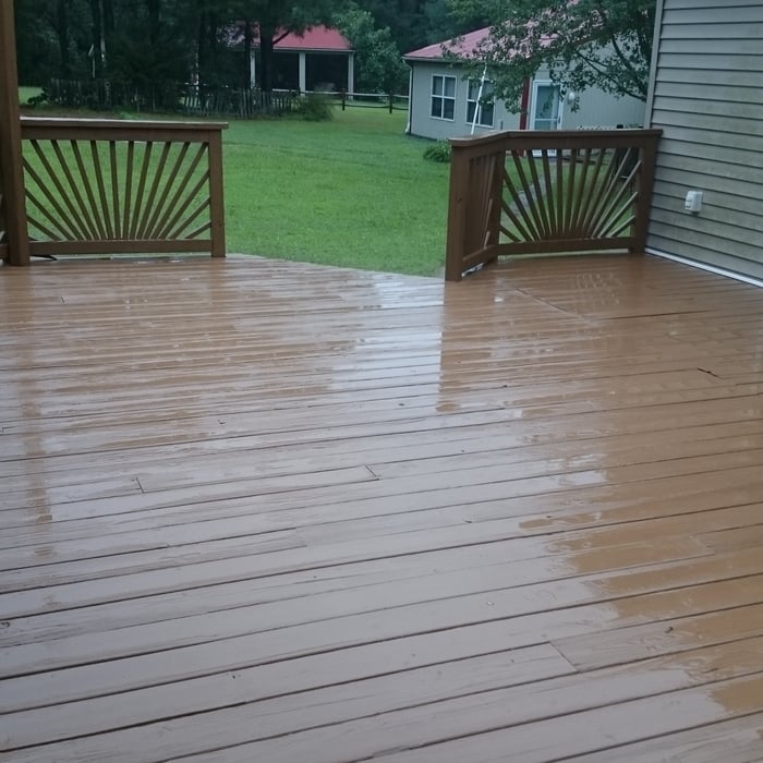 Deck restoration