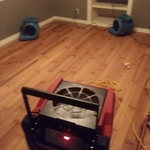 Drying out a bedroom