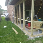 Patio construction