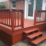 Back deck finished