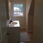 bathroom after clean