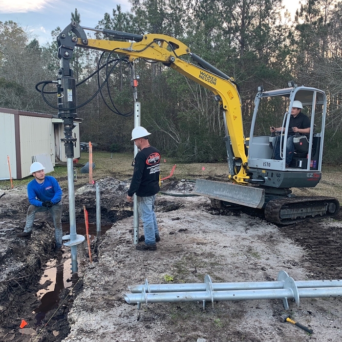 Pre Construction Piers