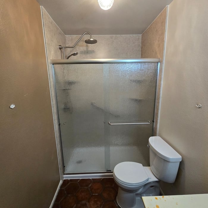 walk in shower