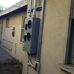 Two meter Electrical panel