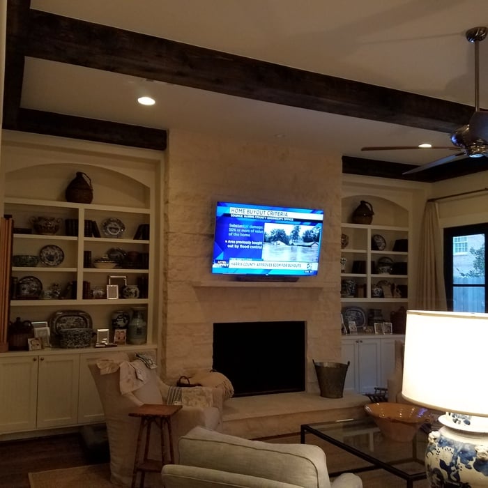 WEST UNIVERSITY TV MOUNT