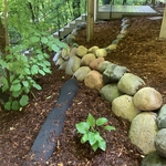 Christmas Lake Retaining Wall