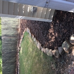 Natural Stone Flower Bed