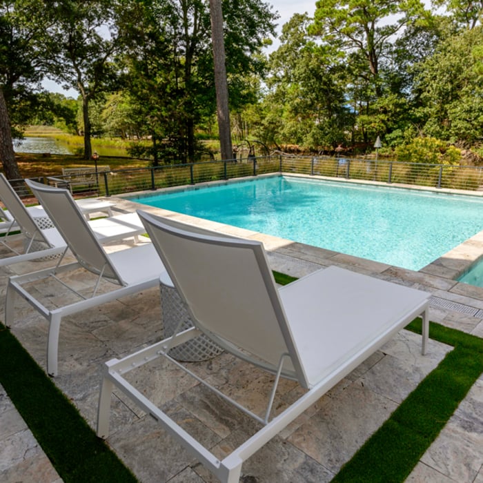 Gunite Pool & Spa On Water