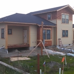 Wood shingles and lap