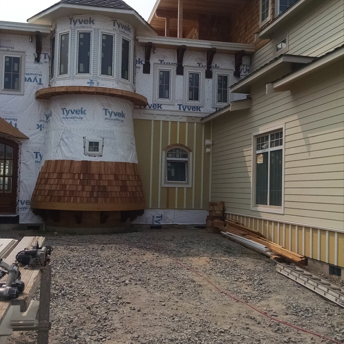 New construction siding