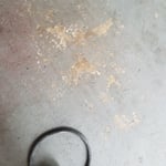 Old epoxy floor