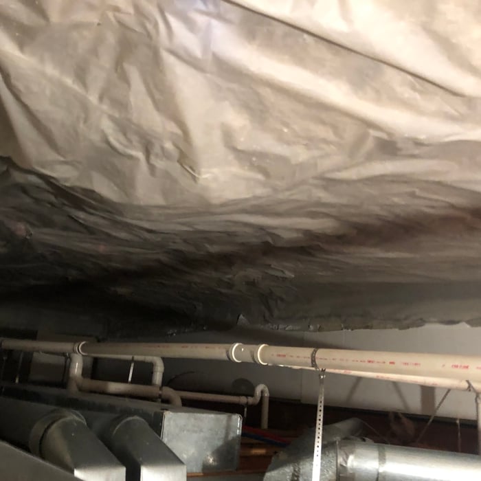 Restored crawl space