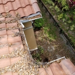 Condominium gutter cleaning