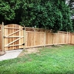 Lattice top cedar