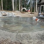 flat stone patios