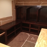 Built bar for the Overlook Wedding & Recep