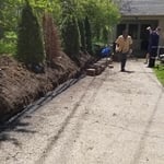 Retaining wall construction