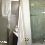 Before and After Shower