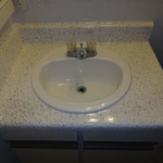 Bathroom Resurfaced Countertop