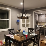 Dining Room - Shiplap Walls