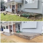 Patio and walkway install