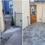 Exterior tile, gate