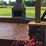 Stamped Concrete Patio