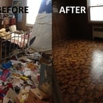 Bedroom clean out.