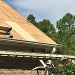 Rotten plywood removed; issue addressed
