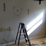 Dining room before