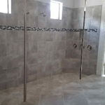 New construction shower
