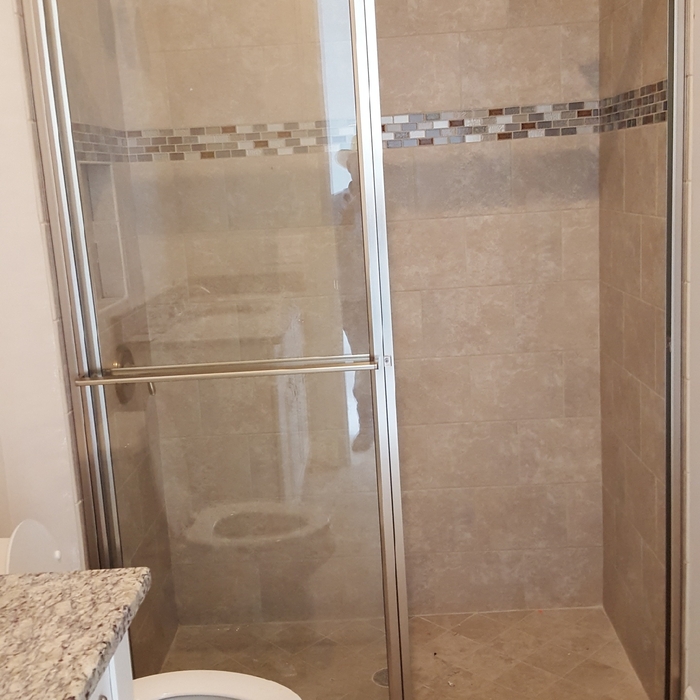New construction bath room