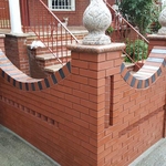 brick fence