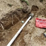 Main septic line replacement