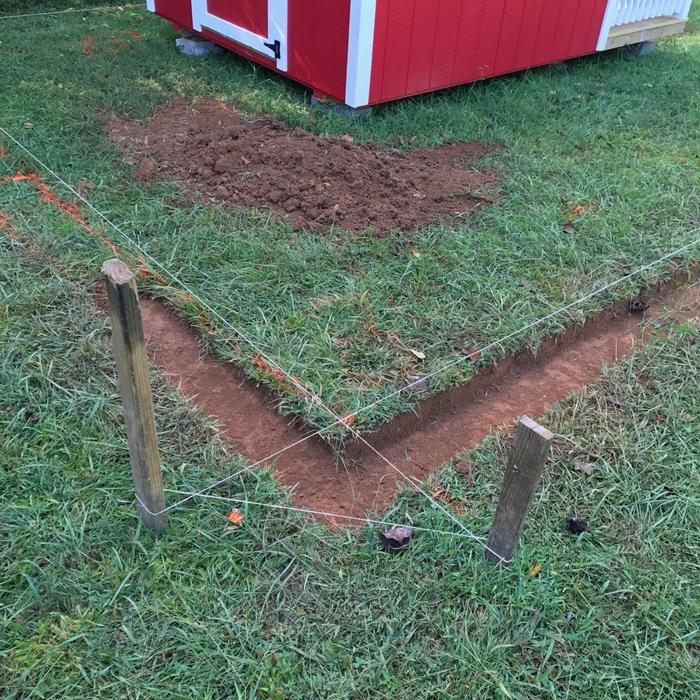 Sandbox / Swing porch