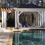 Pergola Repair Before