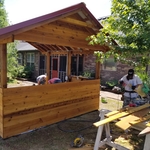Red Western Cedar Pavillion